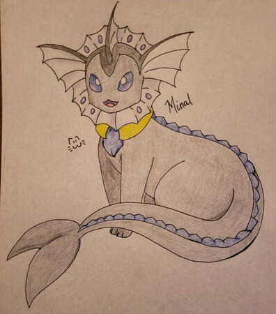 [Minal the Vaporeon] Art Fight